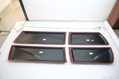Karosserieverkleidung passend für NISSAN Navara D40 2005-2010 Matt Schwarz