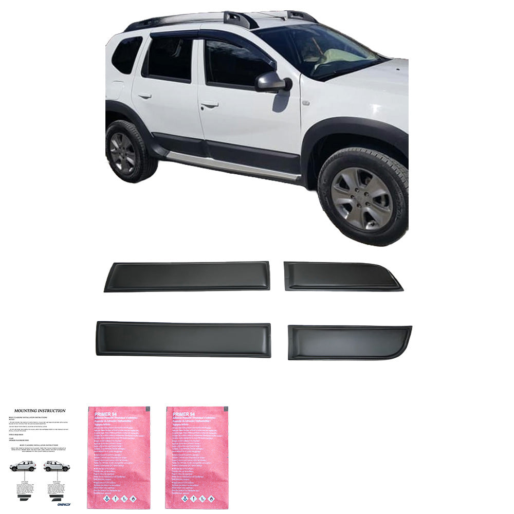 BC05.002 - Karosserieverkleidung passend für Dacia Duster Serie 1 2010-2017 Matt Schwarz