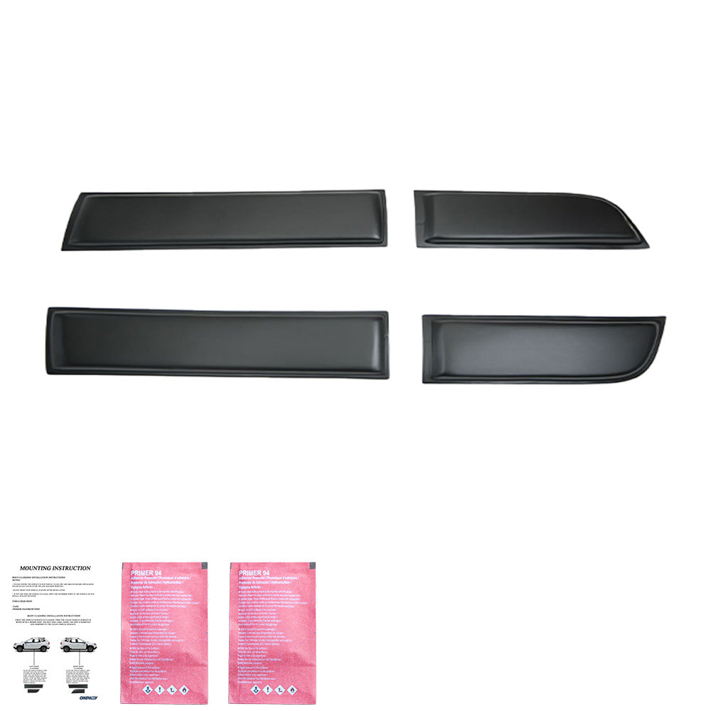 BC05.002 - Karosserieverkleidung passend für Dacia Duster Serie 1 2010-2017 Matt Schwarz