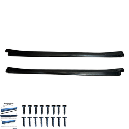 BC05.018 - Karosserieverkleidung passend für Dacia Duster Serie 1 2010-2017 (ohne Duster-Markierung) Matt Schwarz