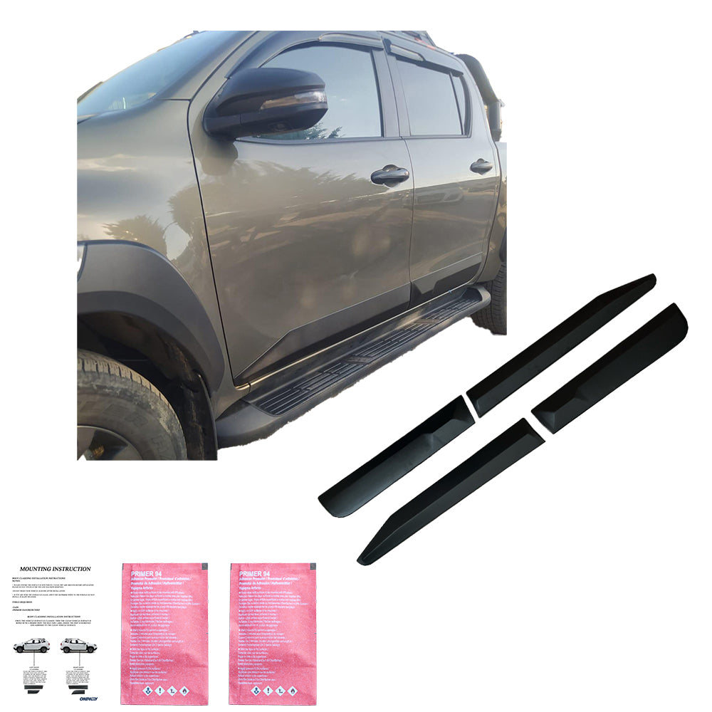 BC05.023 - Karosserieverkleidung passend für TOYOTA Hilux 8. Generation 2015+ v2 Matt Schwarz