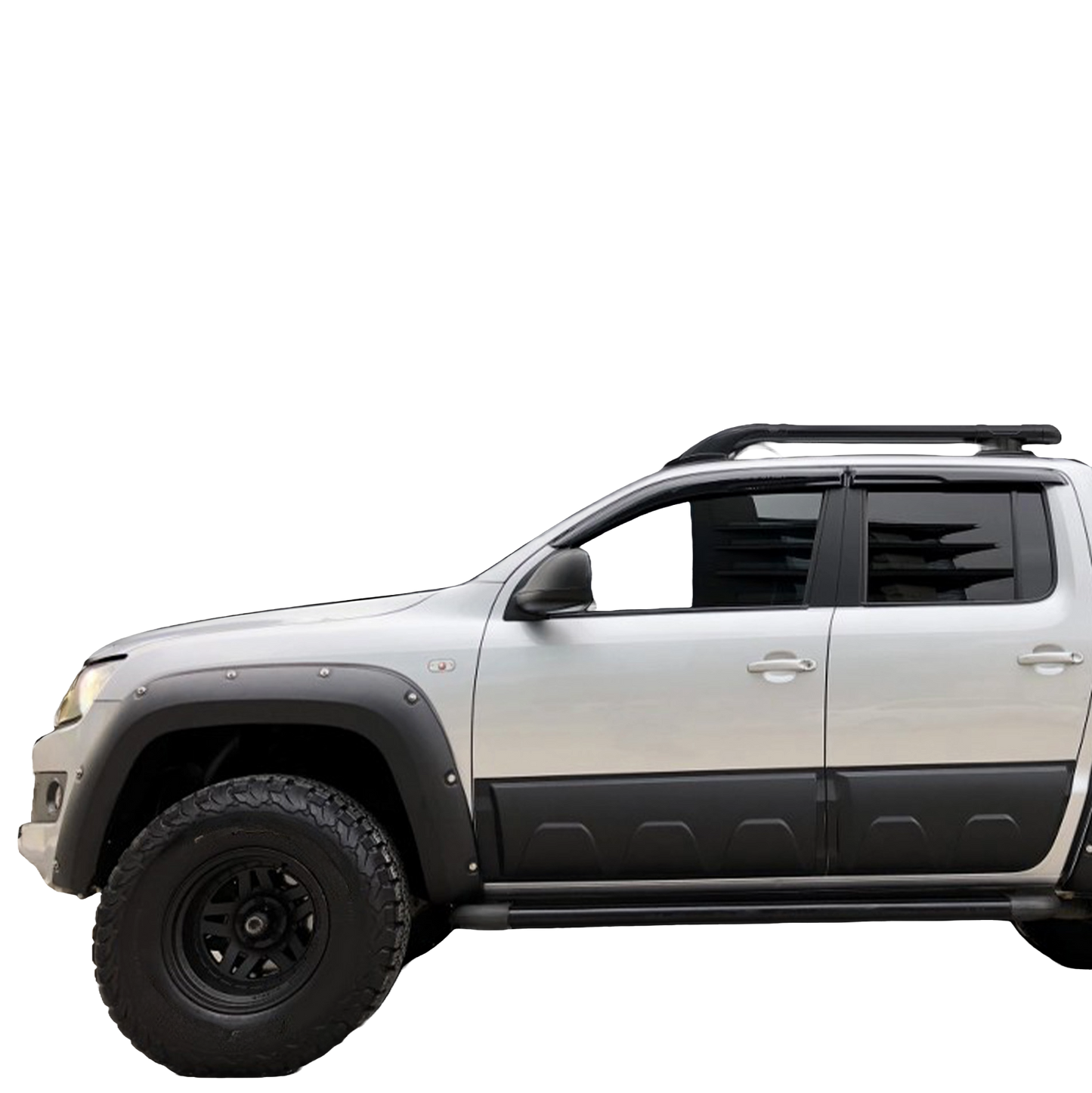 BC05.011 - Karosserieverkleidung passend für VW Amarok MK1-MK1 Facelift 2010-2022 Matt Schwarz