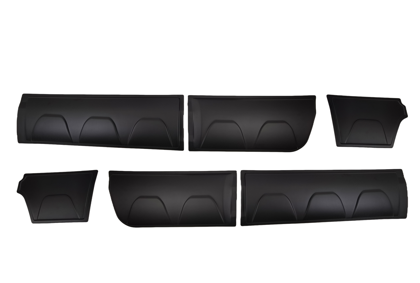 BC05.011 - Karosserieverkleidung passend für VW Amarok MK1-MK1 Facelift 2010-2022 Matt Schwarz