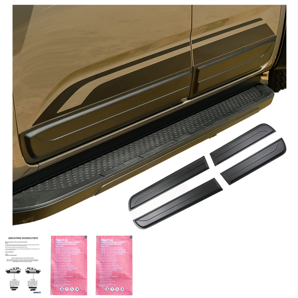 Karosserieverkleidung passend für VW Amarok MK2 2022+ Matt Schwarz