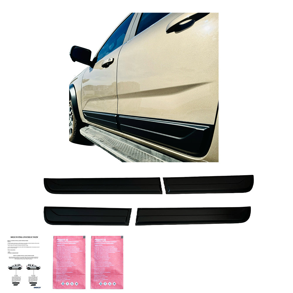 Karosserieverkleidung passend für VW Amarok MK2 2022+ Matt Schwarz