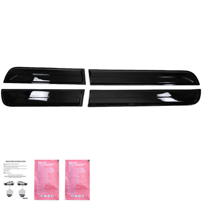 Karosserieverkleidung passend für VW Volkswagen Amarok MK2 2022+ (Hochglanz Schwarz)