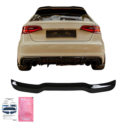 BK12.029 - Bodykit passend für AUDI S3 Sportback 8V Facelift 2016-2019 Hochglanz Schwarz