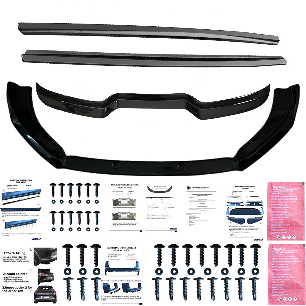 BK12.033 - Bodykit passend für AUDI RS3 8V Facelift 2017-2020
