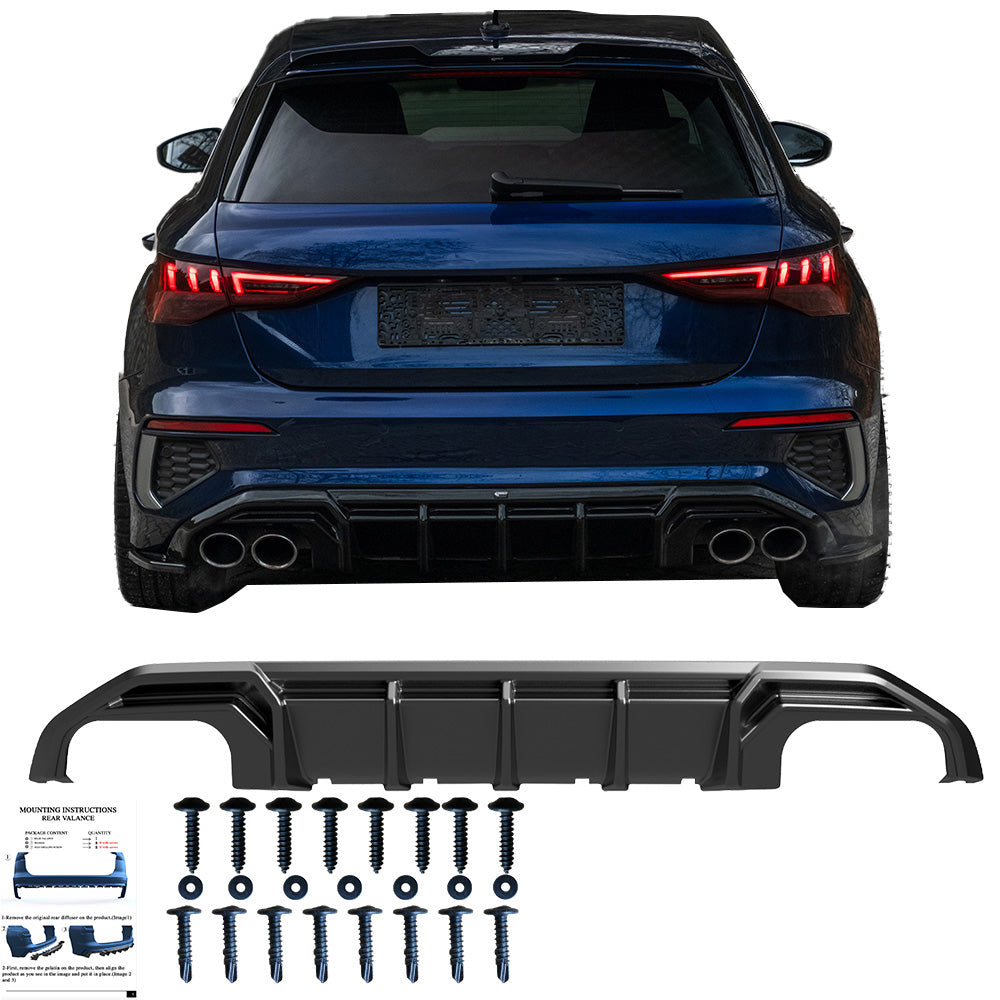 BK12.037 - Bodykit passend für AUDI S3 / A3 S-Line Sportback 8Y 2020-2024