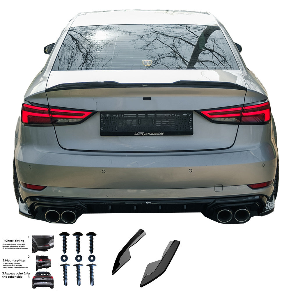 BK12.041 - Body Kit passend für Audi A3 8V Facelift Limousine 2016-2020