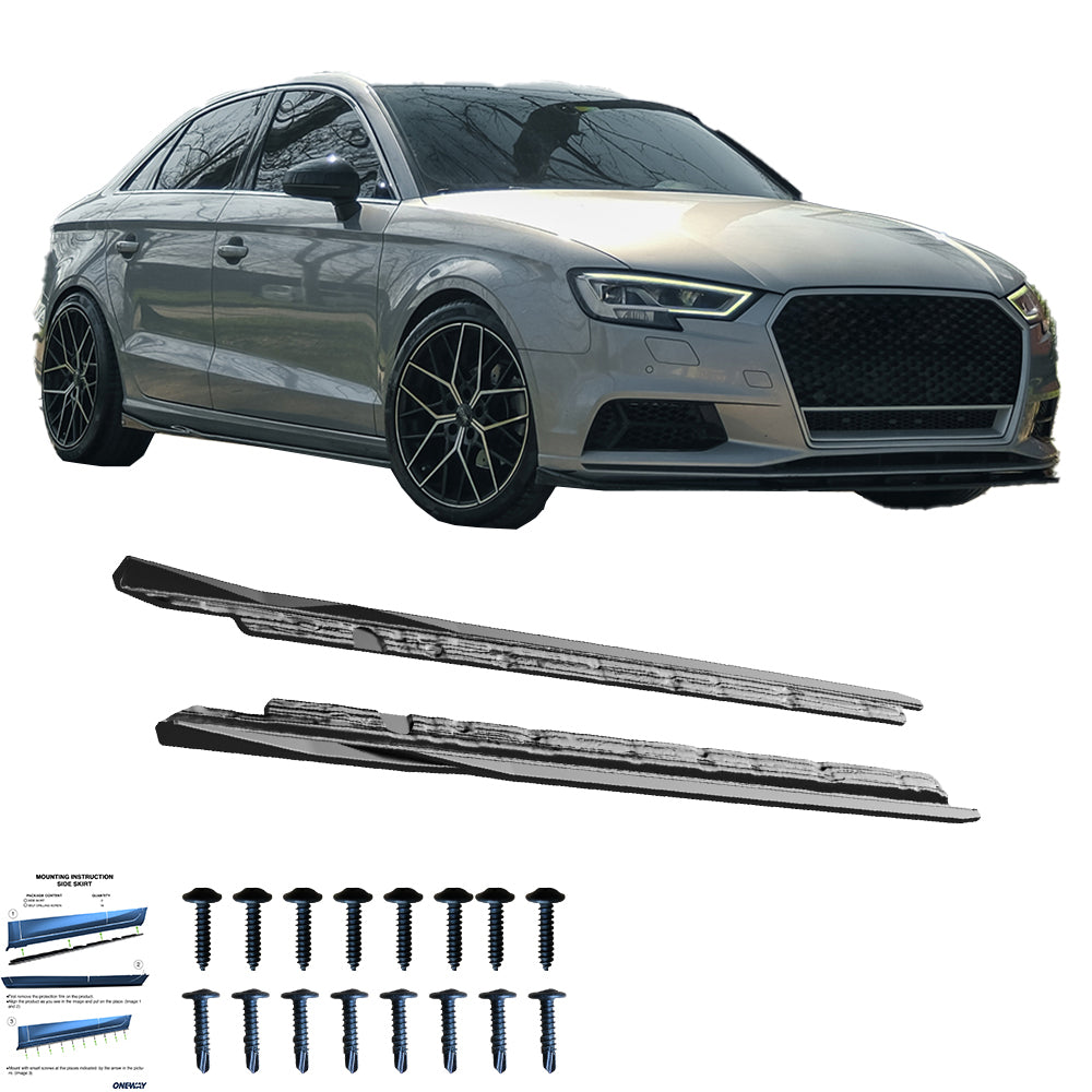 BK12.041 - Body Kit passend für Audi A3 8V Facelift Limousine 2016-2020