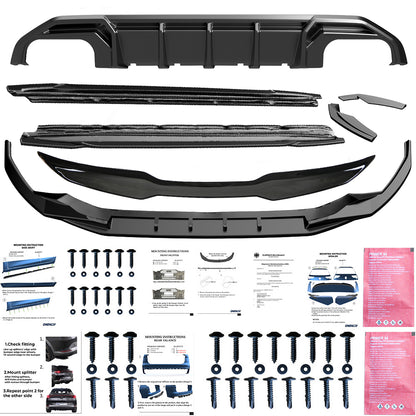 BK12.052 - Body Kit passend für Audi S3 / A3 S-Line 8Y Limousine 2020-2024