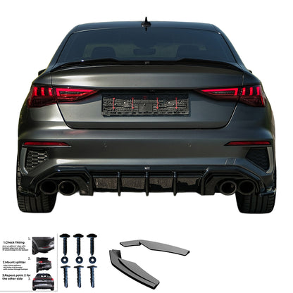 BK12.052 - Body Kit passend für Audi S3 / A3 S-Line 8Y Limousine 2020-2024