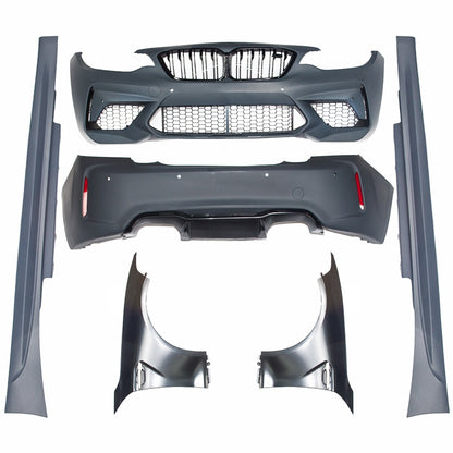 Sport-Karosserie-Kit Stoßstange und Kotflügel passend für BMW 2er F22 F23 2013-2020
