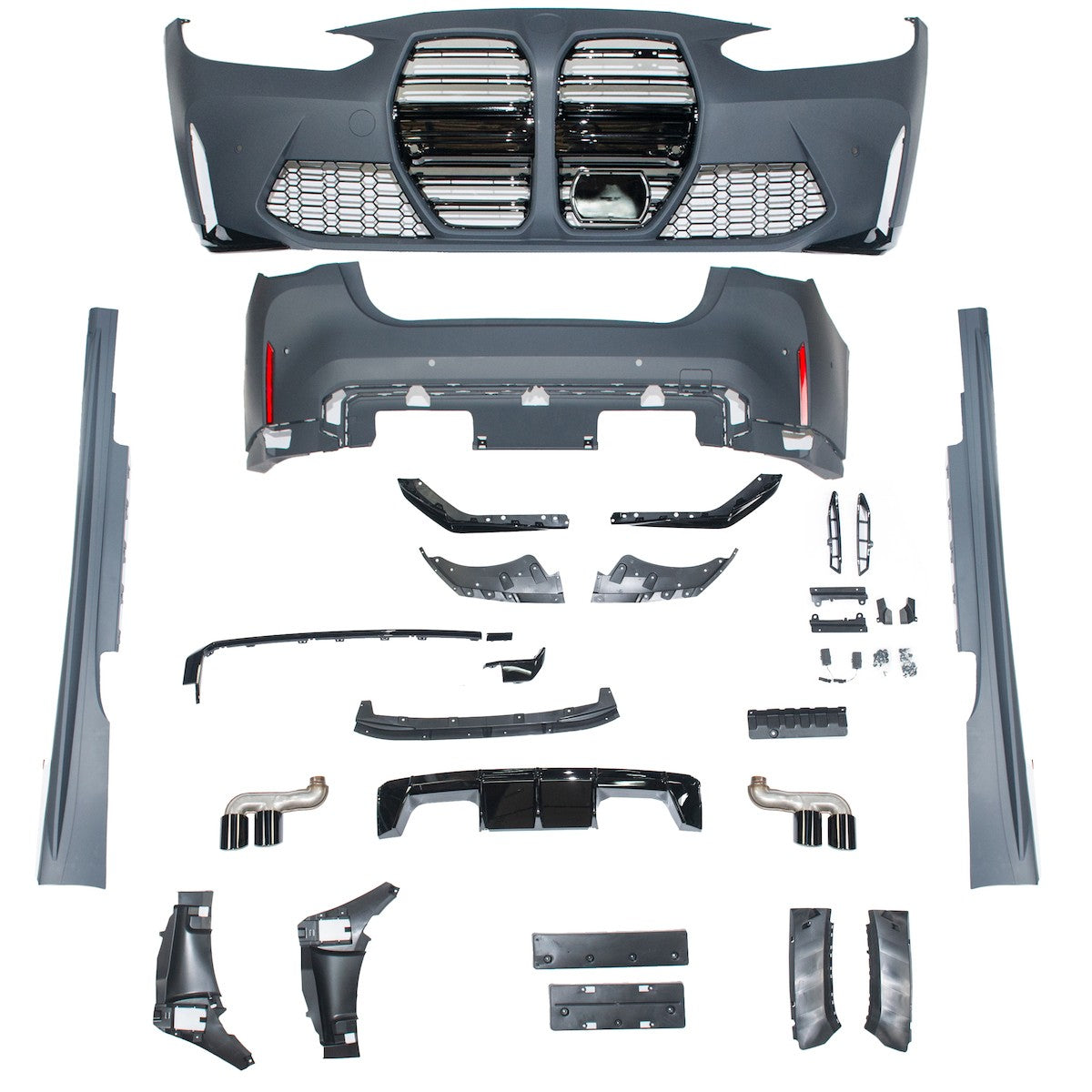 Sport Bodykit passend für BMW 4er G22 G23 G83 2021-heute