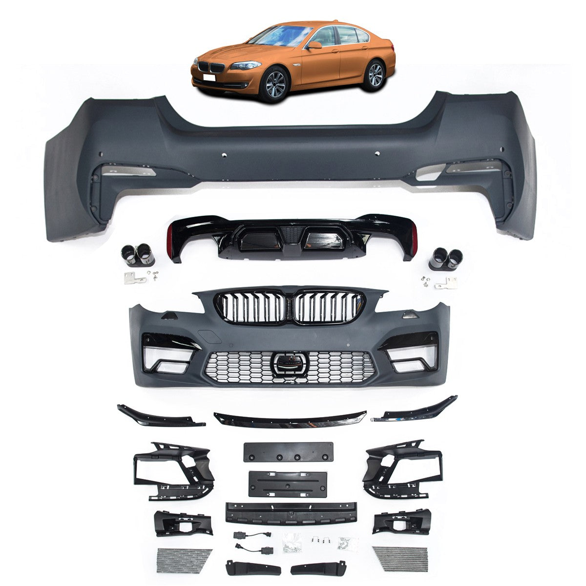 Sport Bodykit passend für BMW 5er (F10) Limousine 2010-2017