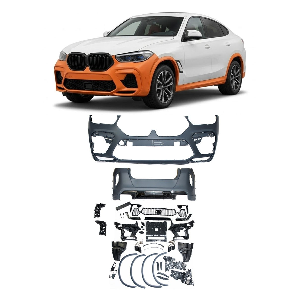 Sport Bodykit Set passend für BMW X6 (G06) 2019-heute