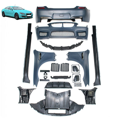Bodykit Stoßstangen Kotflügel Set passend für BMW 6er F06 Gran Coupé 2011-2018