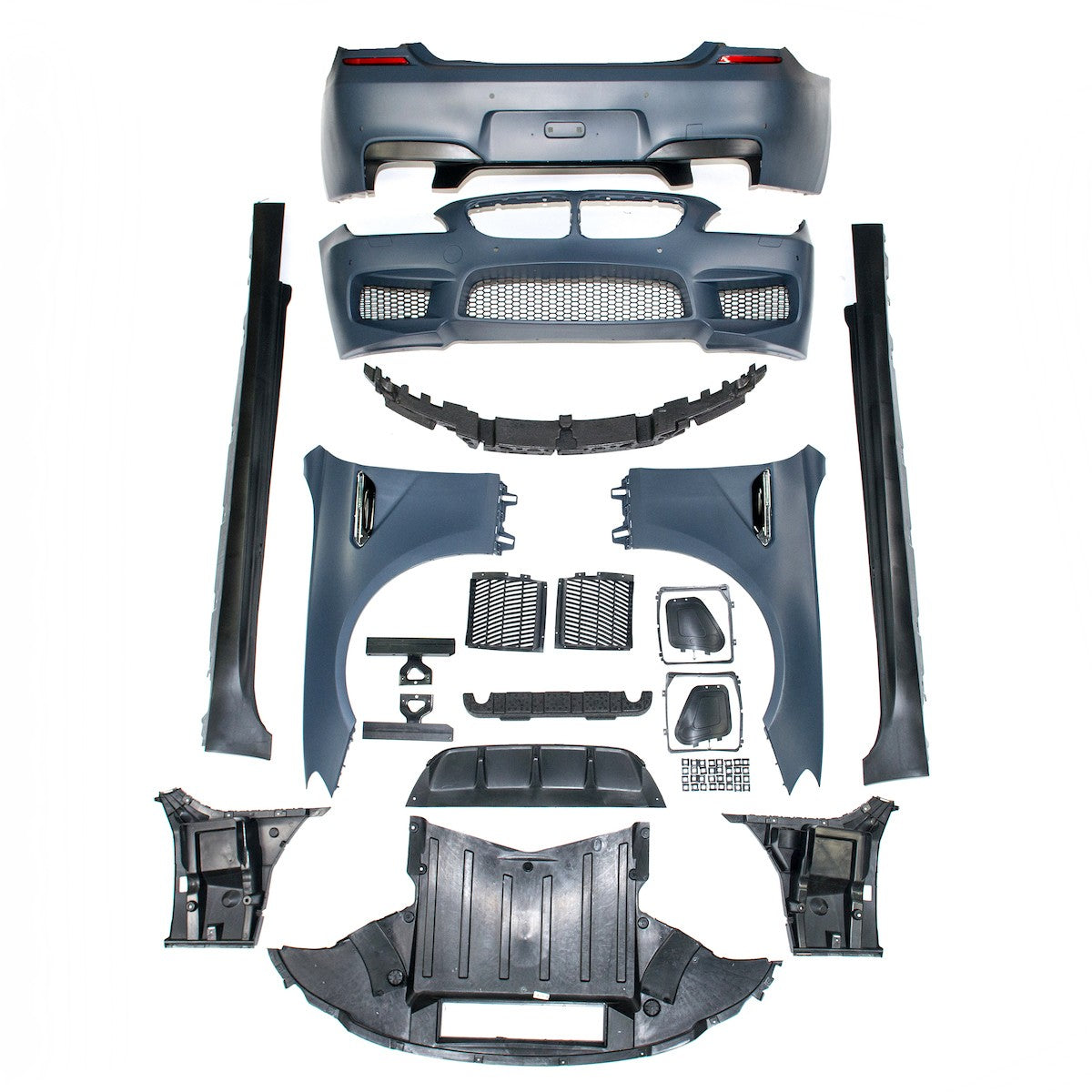 Bodykit Stoßstangen Kotflügel Set passend für BMW 6er F06 Gran Coupé 2011-2018