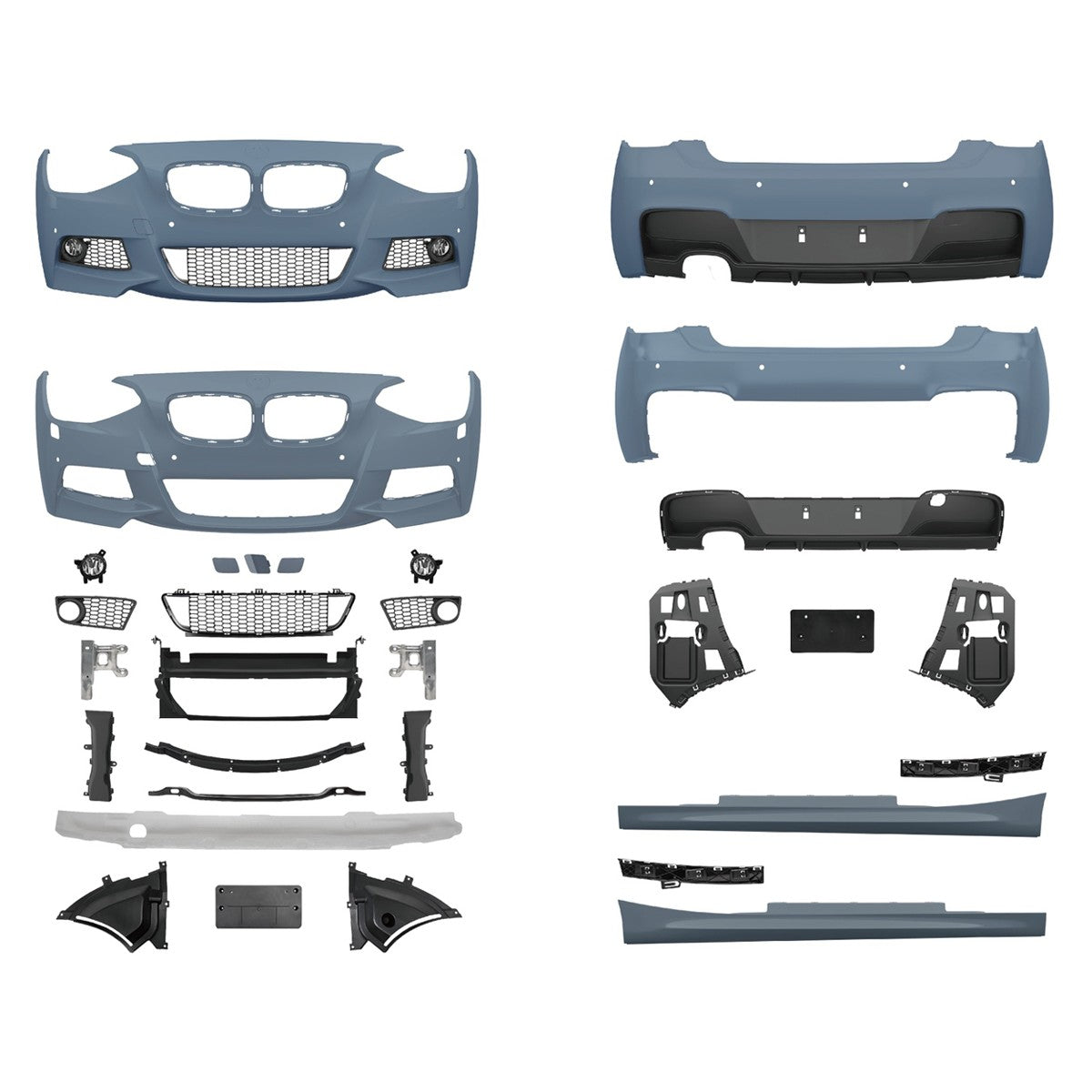 Bodykit Stoßstangen-Set PDC SRA passend für BMW 1er F21 Hatchback 2011-2015