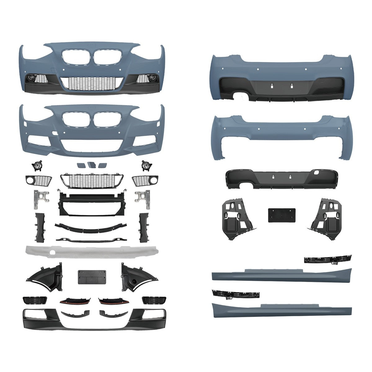 Bodykit Stoßstangen Set passend für BMW 1er F21 Hatchback 2011-2015