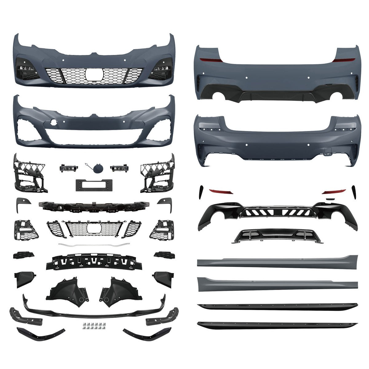 Bodykit Stoßstangen Set passend für BMW 3er G20 2019-2022