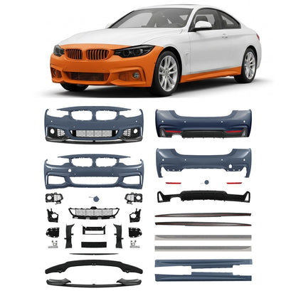 Bodykit Stoßstangen-Set PDC SRA passend für BMW 4er F32 F33 2013-2020