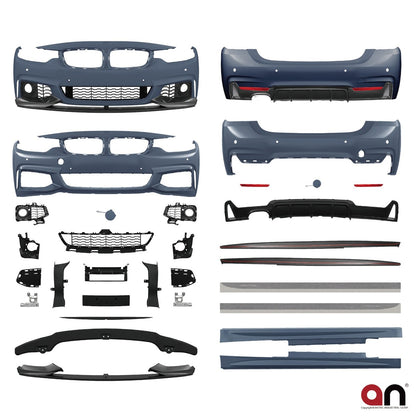 Bodykit Stoßstangen-Set PDC SRA passend für BMW 4er F32 F33 2013-2020