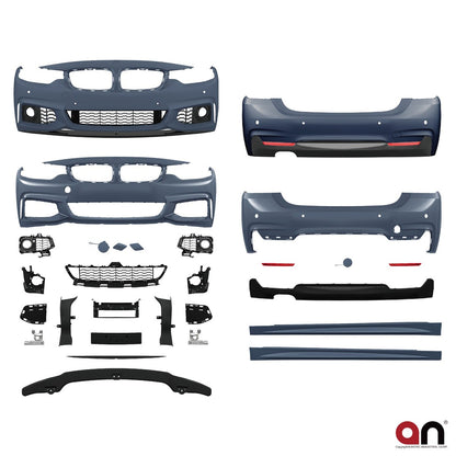 Bodykit Stoßstangen Set PDC SRA passend für BMW 4er (F36) Gran Coupe 2014-2021