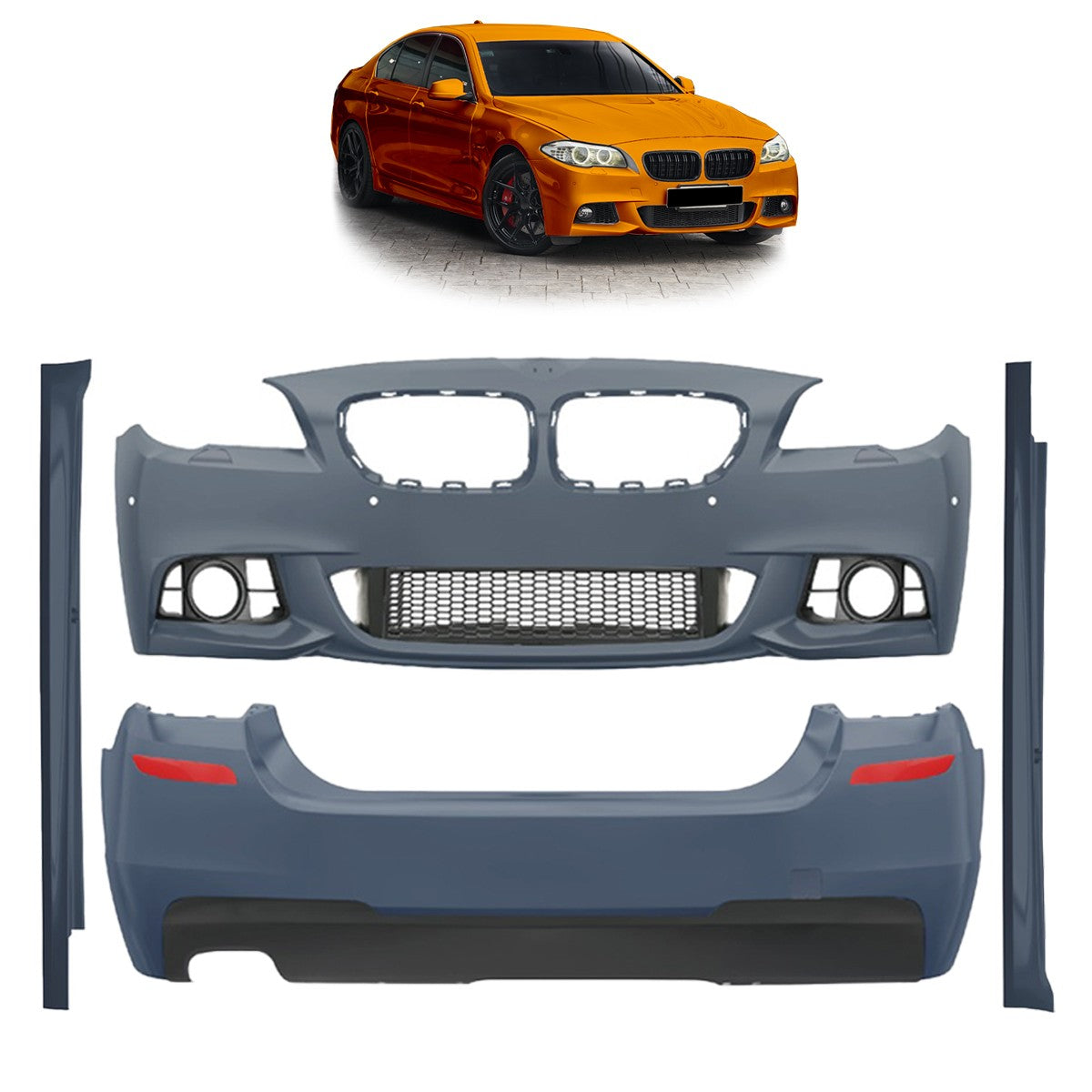 Bodykit Stoßstangen Set PDC SRA passend für BMW 5er F10 Limousine 2013-2017