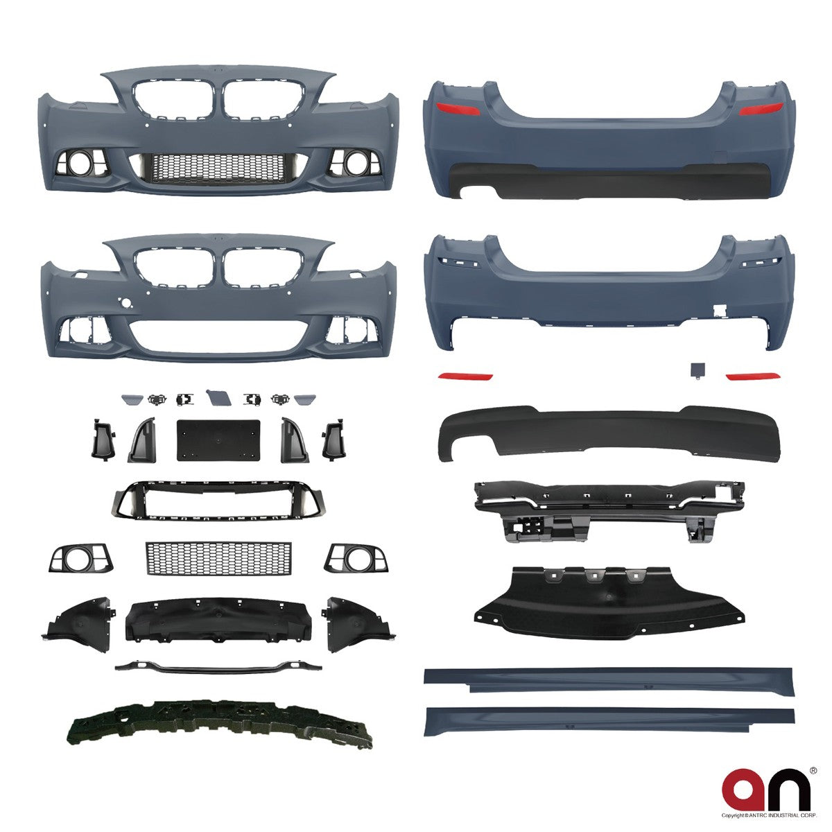 Bodykit Stoßstangen Set PDC SRA passend für BMW 5er F10 Limousine 2013-2017