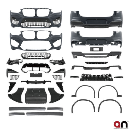 Sport Bodykit Stoßstangen-Set PDC passend für BMW X4 G02 2018-2021