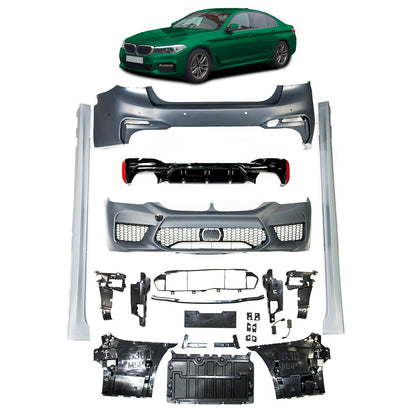 Bodykit Stoßstangen Set passend für BMW 5er (G30) Limousine 2017-2020