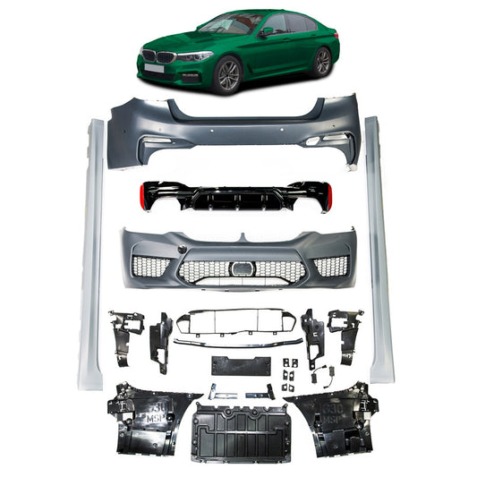 Bodykit Stoßstangen Set passend für BMW 5er (G30) Limousine 2017-2020