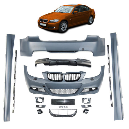 Bodykit Stoßstangen Set passend für BMW 3er E90 LCI 2008-2011