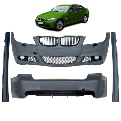Bodykit Stoßstangen Set passend für BMW 3er E90 Limousine LCI 2008-2011