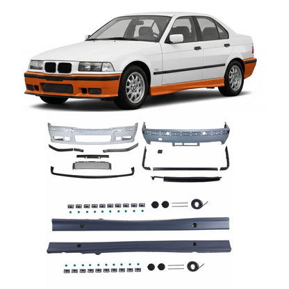 Bodykit Stoßstangen Set mit Seitenschwellern passend für BMW E36 1990-1999