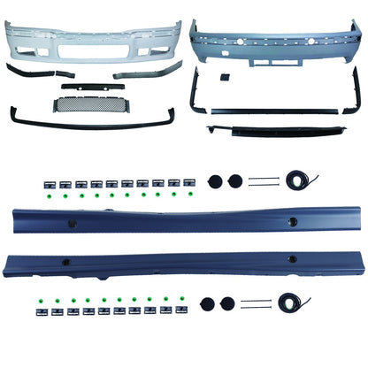 Bodykit Stoßstangen Set mit Seitenschwellern passend für BMW E36 1990-1999