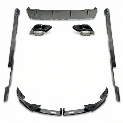 Bodykit Aero Set Carbon-Optik passend für BMW X6 (G06) LCI 2023-heute