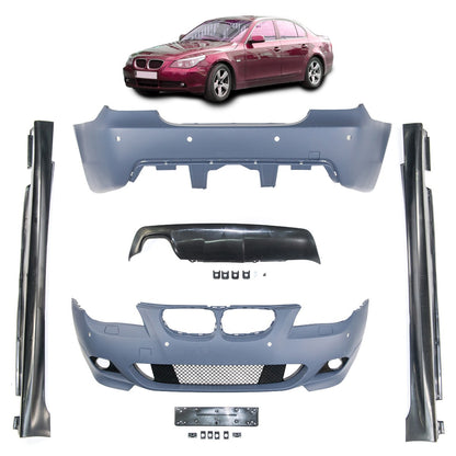Sport Bodykit Stoßstangen-Set PDC SRA passend für BMW 5 (E60) Limousine 2003-2007