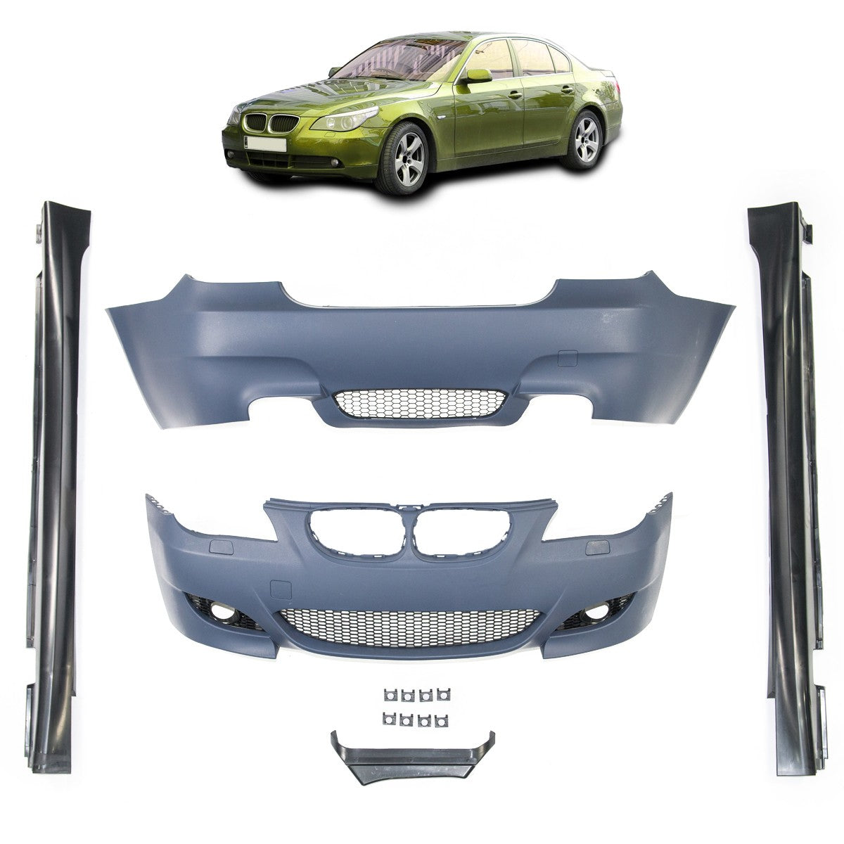 Sport Bodykit Stoßstangen-Set passend für BMW 5er E60 Limousine 2003-2010
