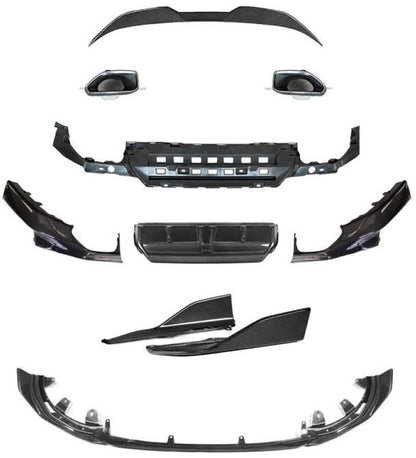 Sport Bodykit Aero Set Carbon-Optik passend für BMW 2 (G42) Coupé 2022-heute