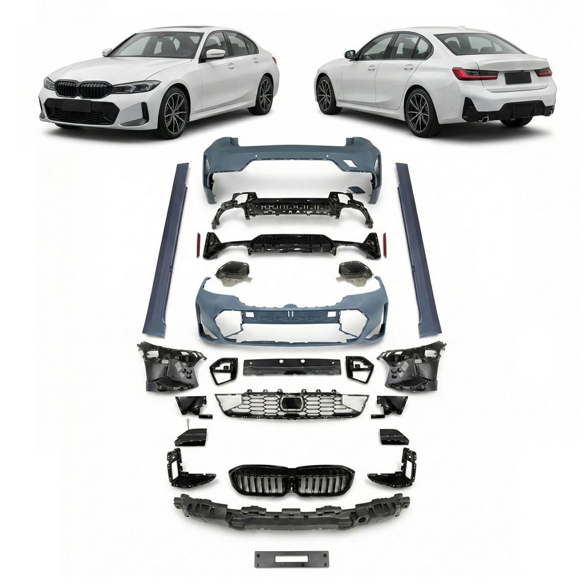 Bodykit passend für BMW 3er G20 LCI 2023-