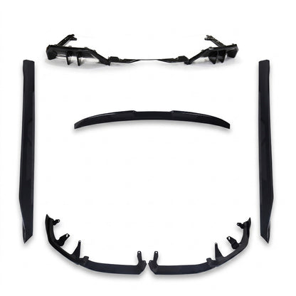 Hochglanz schwarzes Karosserie-Kit passend für BMW 5er G60 2023-heute