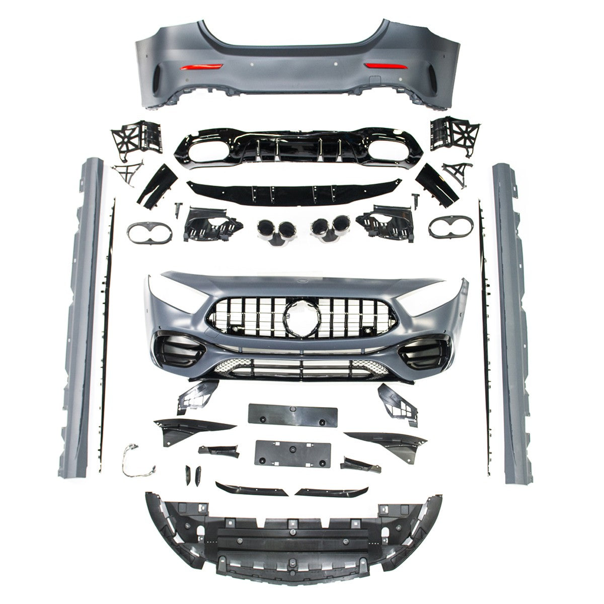 Sport-Kit Set passend für Mercedes A-Klasse V177 Limousine 2018-heute