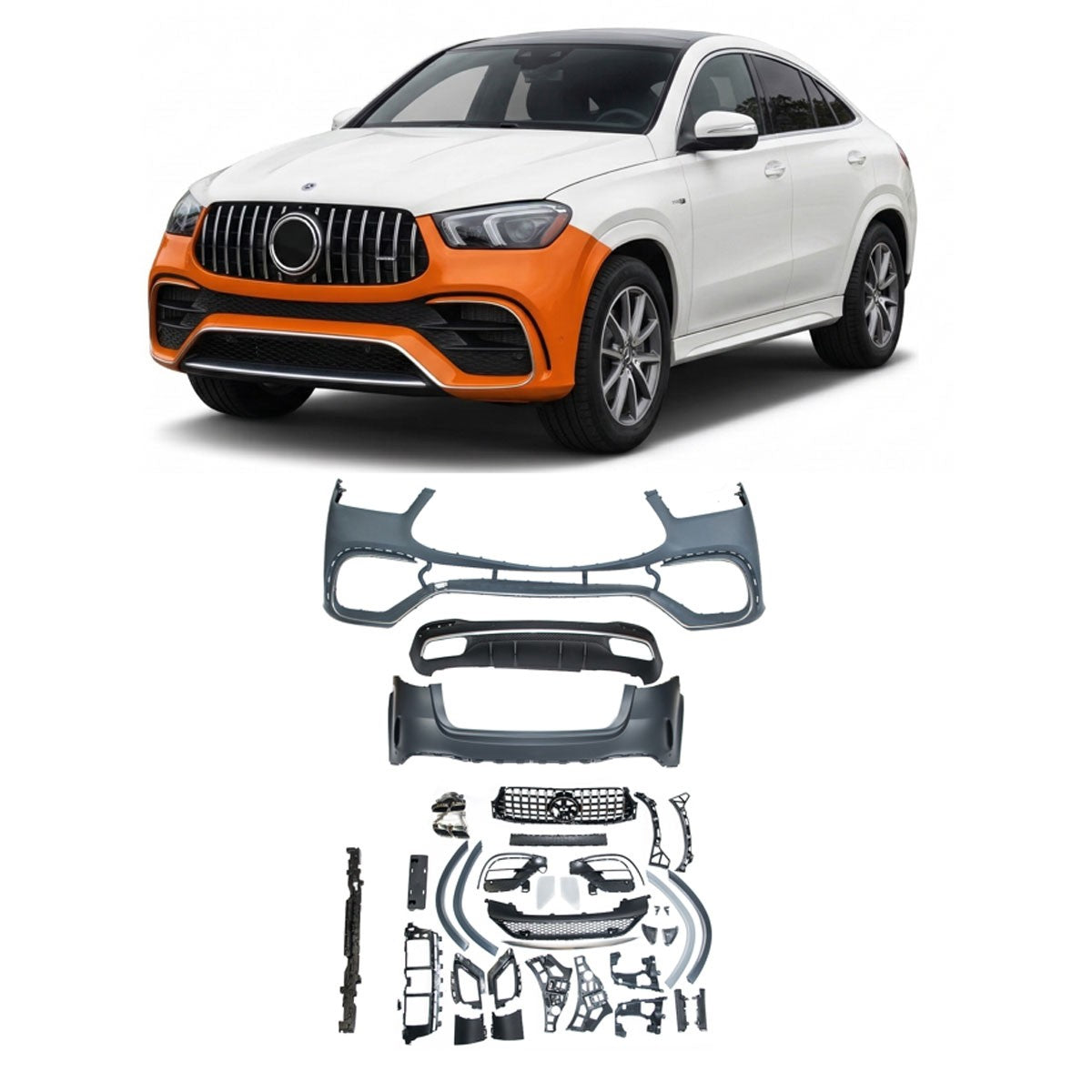 Sport Karosseriekit passend für GLE Coupe C167 2020-heute