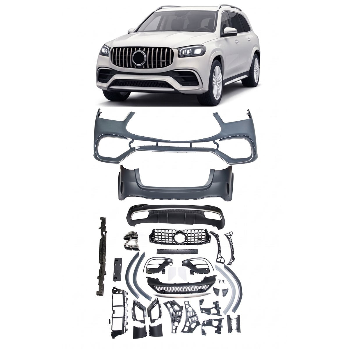 Sport Bodykit Set passend für Mercedes GLS (X167) 2019-2023