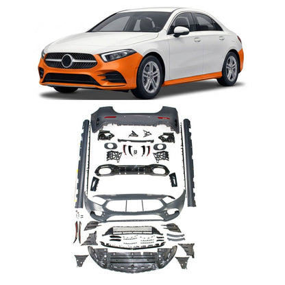 Karosserie-Kit Stoßstangen-Set PDC passend für Mercedes A-Klasse V177 Limousine 2019-heute