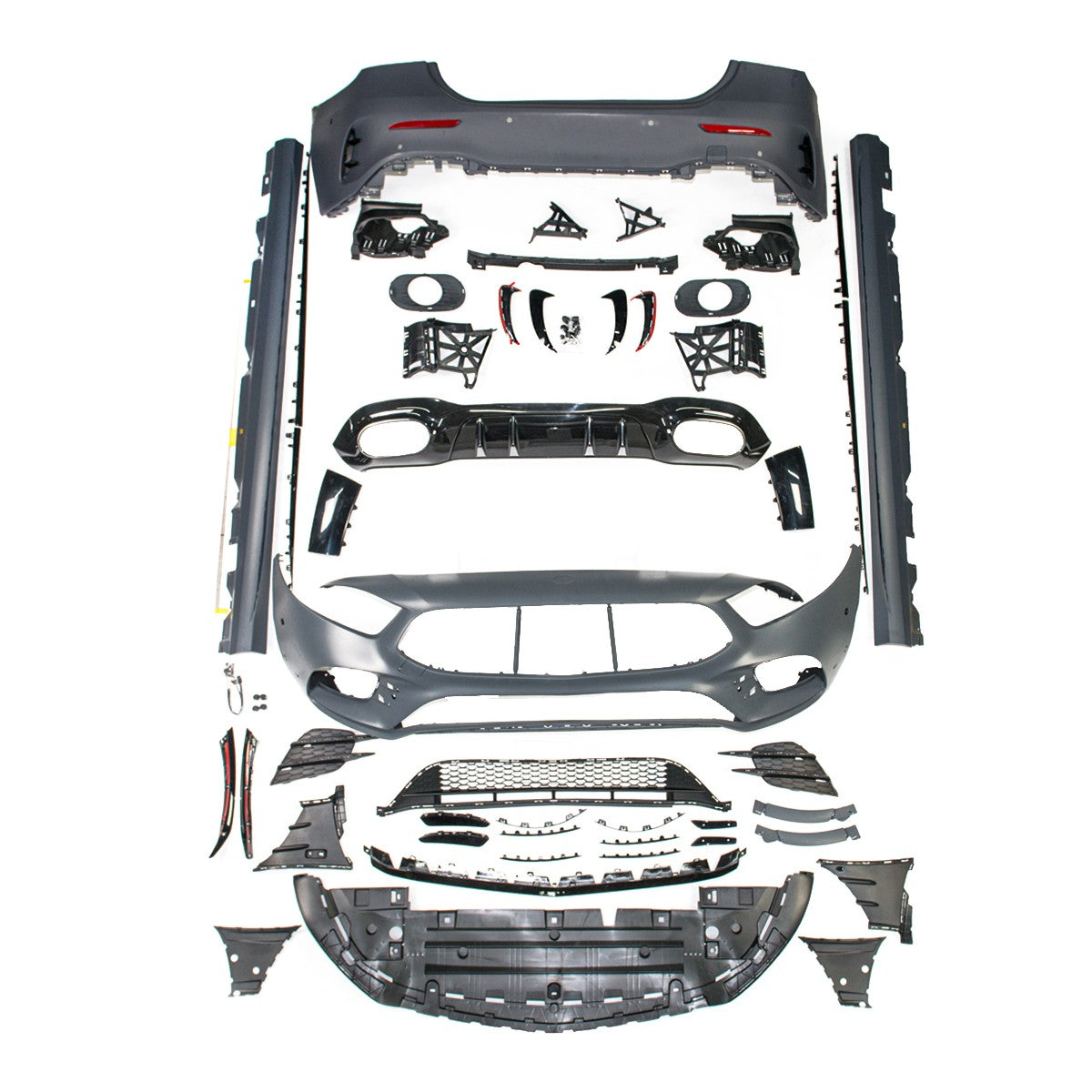 Karosserie-Kit Stoßstangen-Set PDC passend für Mercedes A-Klasse V177 Limousine 2019-heute
