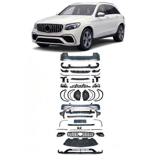Bodykit Stoßstangen-Set passend für Mercedes GLC X253 2015-2019
